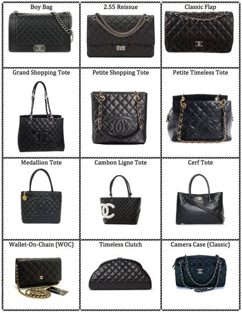 most famous chanel bag|different types of Chanel bags.